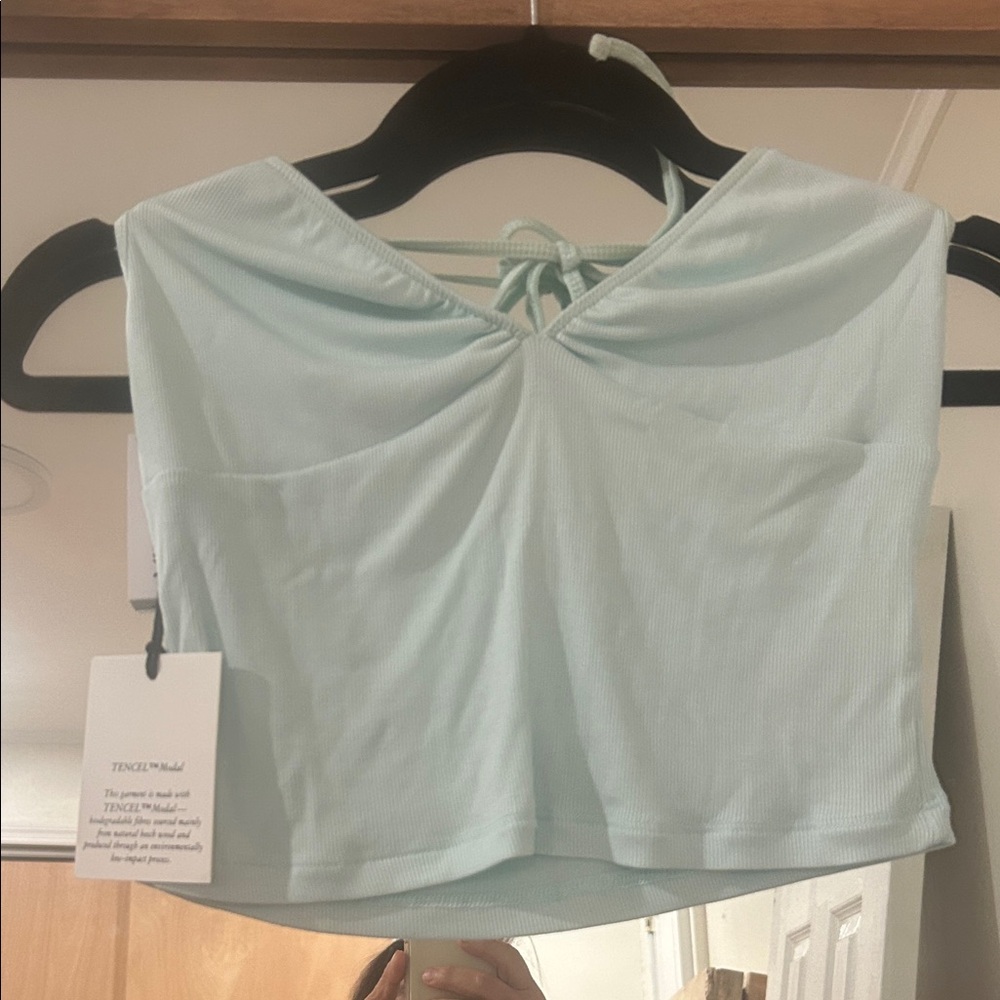 Sunday Best Light Blue Women's Top